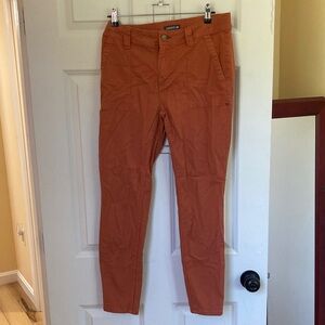 Toad&Co Earthworks Women's Orange Ankle Pants